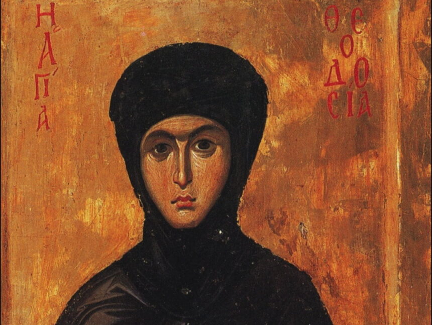 The Remarkable Story of Theodosia of Constantinople Catholic Saints Day